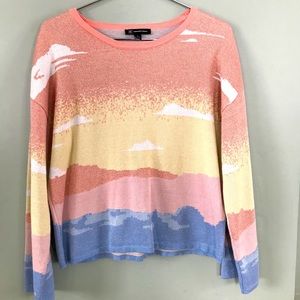INC International Peach Delight Sweater NWT